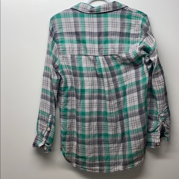 GAP Button Down Shirt Size S Plaid - Picture 5 of 5